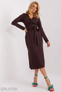 Sukienka Model Lk-Sk-509456.99 Dark Brown - Lakerta